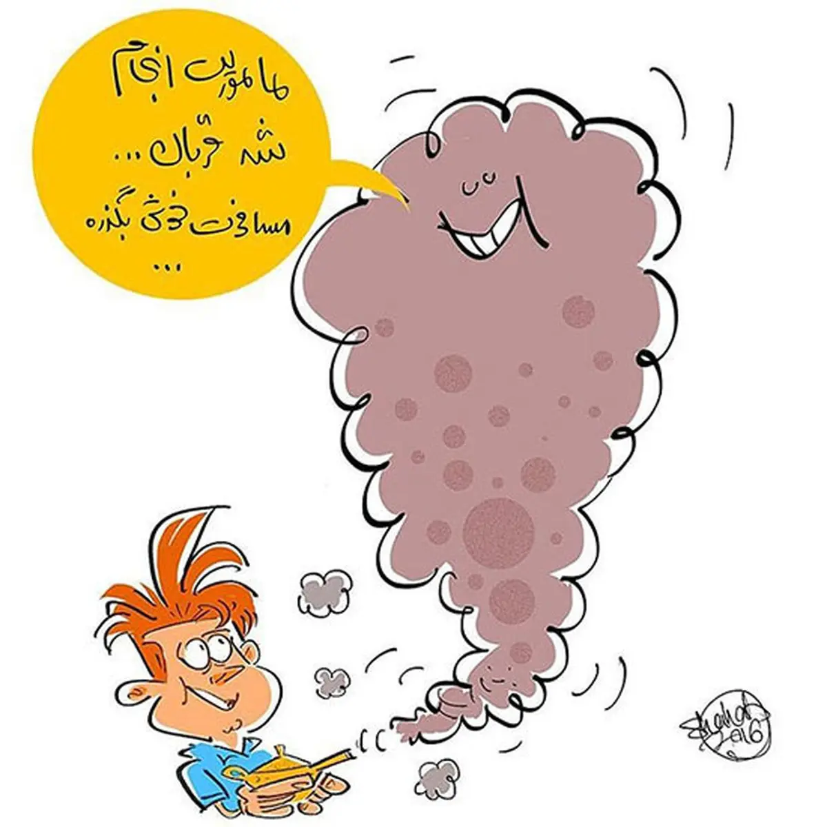 پشت پرده آلودگی هوای تهران لو رفت! /عکس