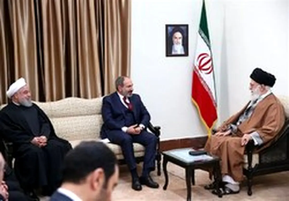 دیدار نخست وزیر ارمنستان با رهبر معظم انقلاب
