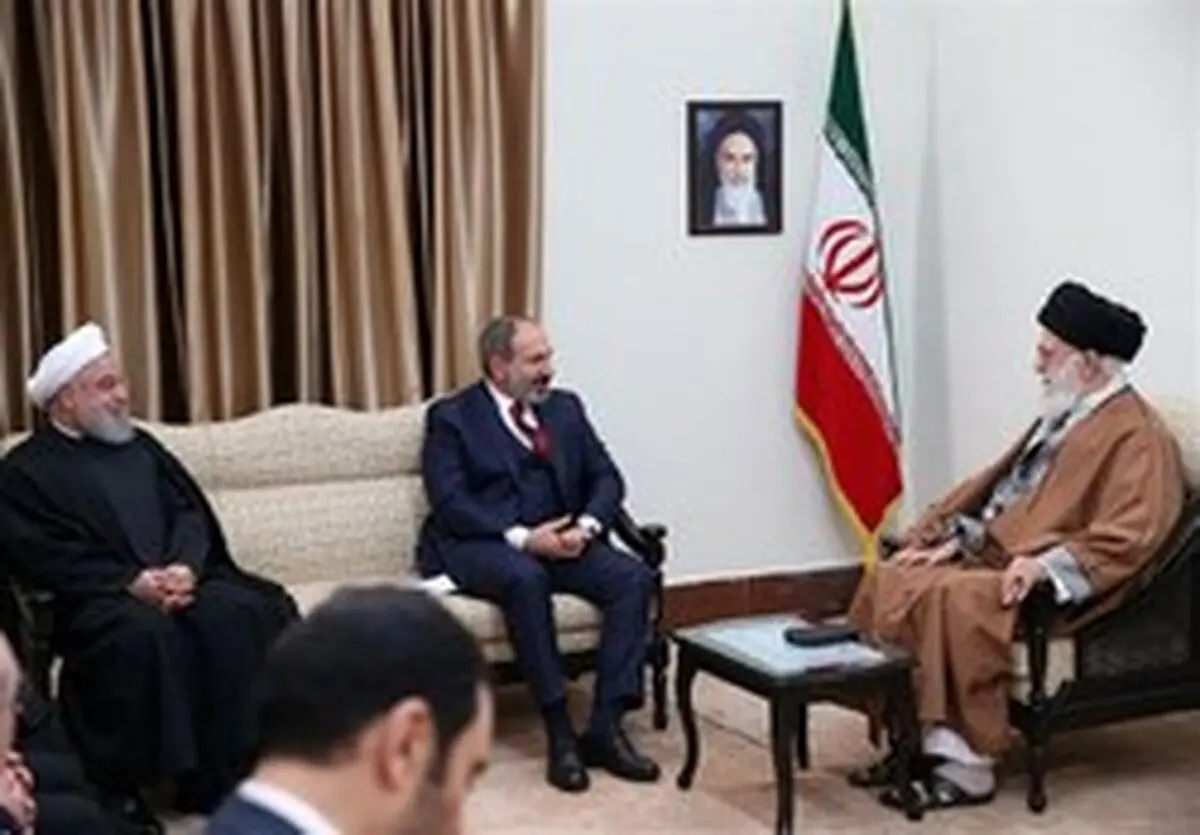 دیدار نخست وزیر ارمنستان با رهبر معظم انقلاب