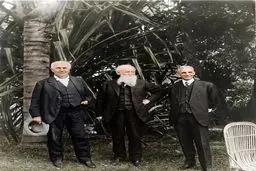 توماس ادیسون در سال 1914/ عکس