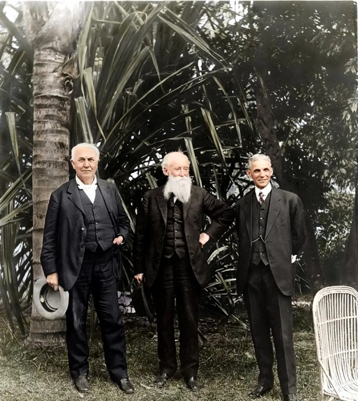توماس ادیسون در سال 1914/ عکس