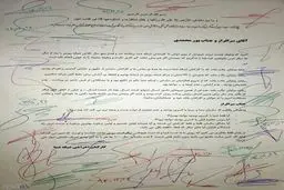 تصویر نامه انتقادی کارکنان اخراجی شبکه"شما" به سرافراز/ چرا رییس قبلی سازمان کسری بودجه نداشت؟