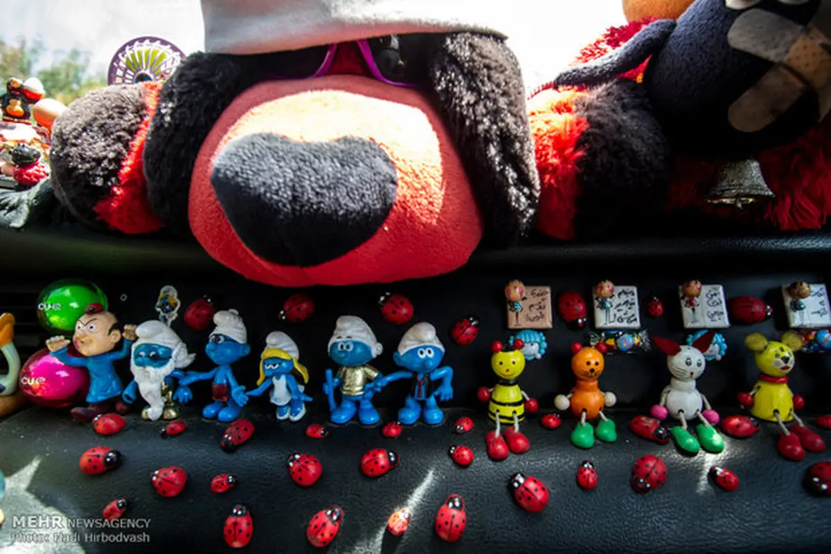 بانمک‌ترین تاکسی ایرانی!/تصاویر