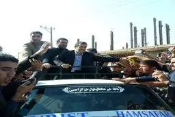 استقبال از احمدی نژاد در خوزستان!/عکس