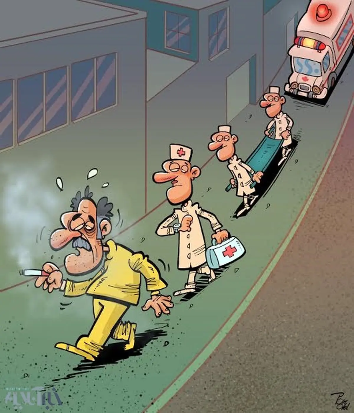 کاریکاتور/ شاهکار بودار ما ایرانی‌ها!