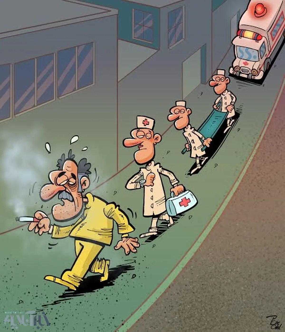 کاریکاتور/ شاهکار بودار ما ایرانی‌ها!