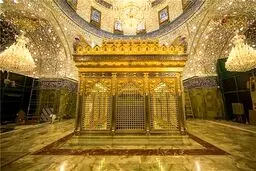 امشب قرص قمر در کربلا طعنه به خورشید می‌زند/ تصاویر