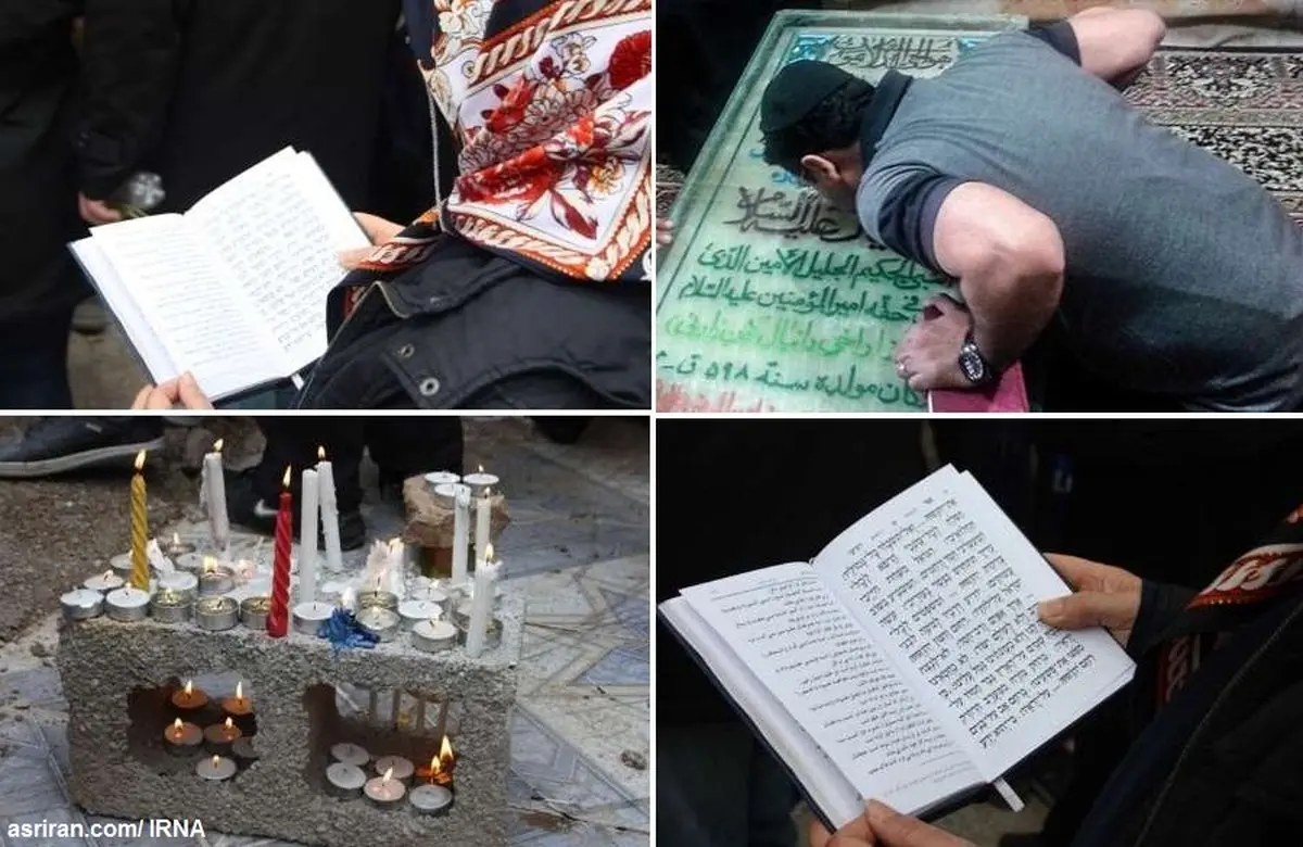 برگزاری آیین نیایش کلیمیان در دانیال نبی شوش/عکس