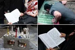 برگزاری آیین نیایش کلیمیان در دانیال نبی شوش/عکس