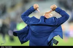 شادی بعد از گل به سبک منصوریان!/عکس