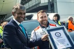 رکوردی که خودروی آلمانی در گینس به ثبت رساند!/تصاویر