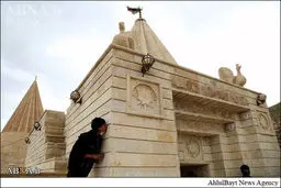 نیروهای پیشمرگه به قبله‌گاه ایزدی‌ها رسیدند/ تصاویر