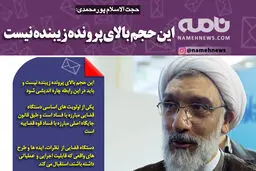 فتوتیتر/ حجت الاسلام پورمحمدی: این حجم بالای پرونده زیبنده نیست