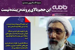فتوتیتر/ حجت الاسلام پورمحمدی: این حجم بالای پرونده زیبنده نیست