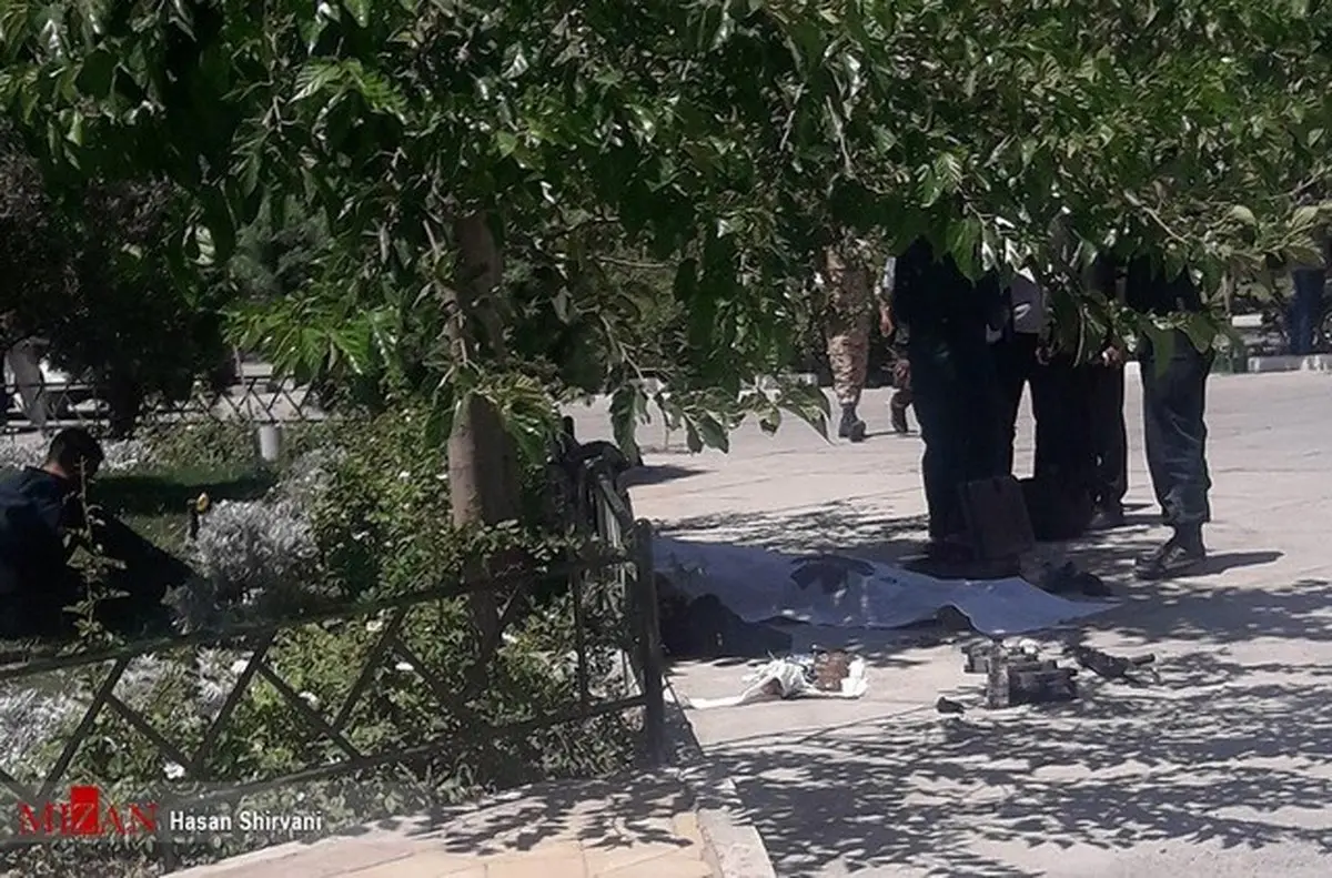 اولین تصویر از جسد یکی از عاملان تیراندازی در حرم امام خمینی