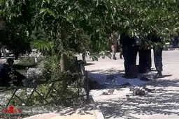 اولین تصویر از جسد یکی از عاملان تیراندازی در حرم امام خمینی