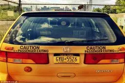 اقامت در تاکسی !‏+ تصاویر