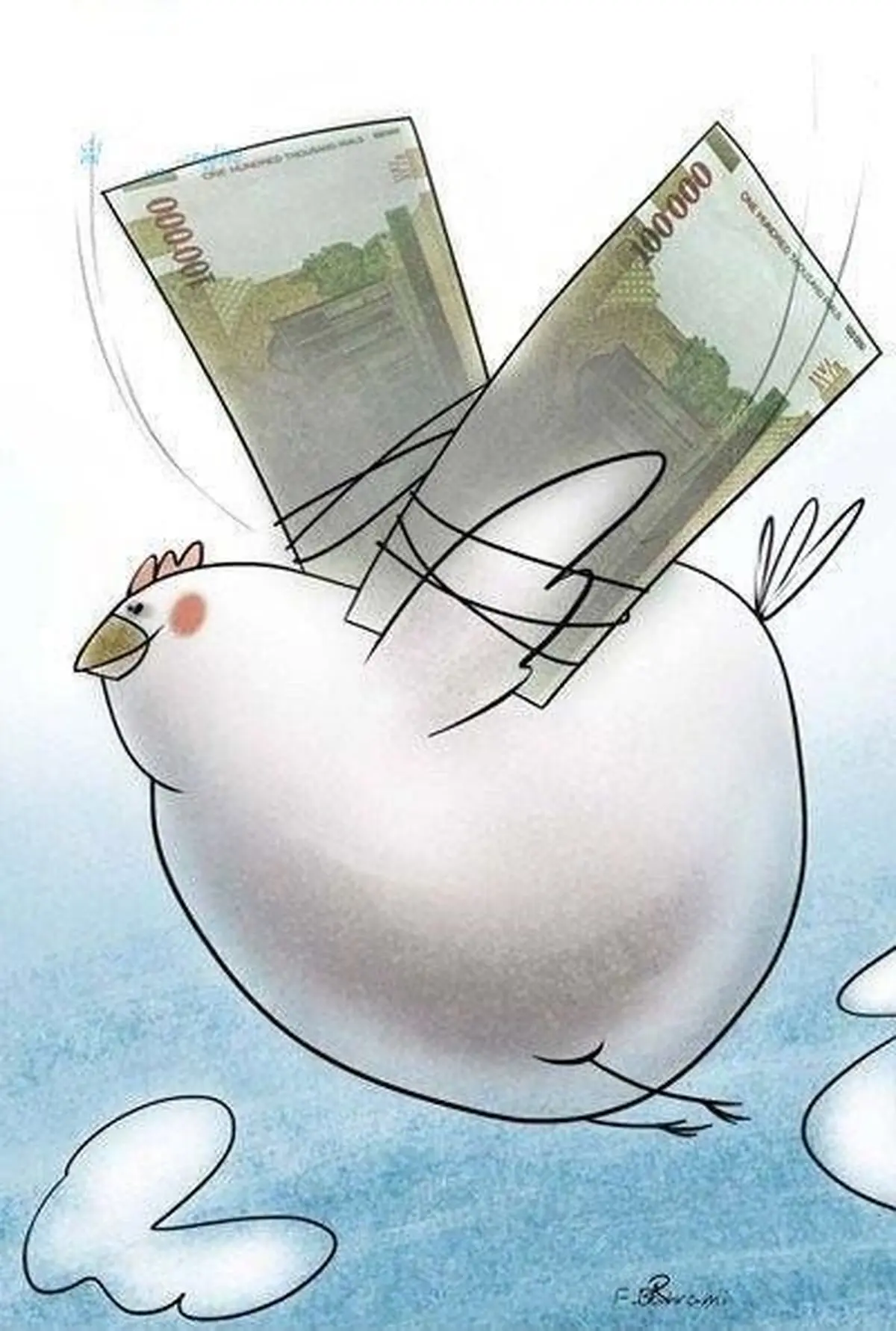 سلطان مرغ دستگیر شد.../ کلریکاتور