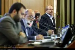 جلسه شورای شهر تهران با حضور قالیباف/تصاویر