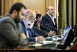 جلسه شورای شهر تهران با حضور قالیباف/تصاویر