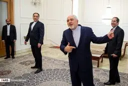 ژست جالب ظریف در دیدار با جینین هنیس