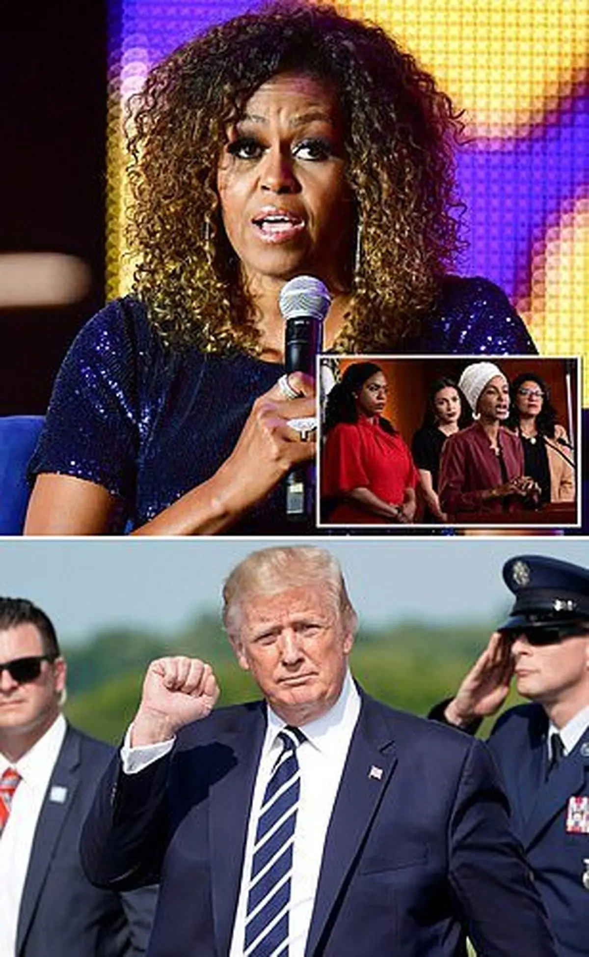 واکنش جالب میشل اوباما به اظهارات اخیر ترامپ