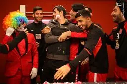 جشن تولد کریم باقری/ عکس