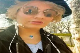 عینک خاص روی صورت مهناز افشار + عکس