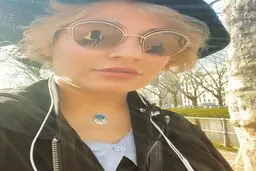 عینک خاص روی صورت مهناز افشار + عکس