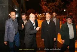 وزیر خارجه دولت اصلاحات در یک کنسرت/ عکس