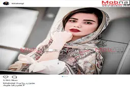 تصاویری از تیپ و ژست های بیتا بیگی در یک مراسم/ عکس