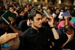 سید احمد خمینی مراسم احیای شب بیست و یکم ماه رمضان در گرگان/ عکس