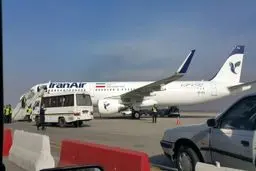 اولین پرواز داخلی هواپیمای ایرباس جدید ایران ایر/عکس