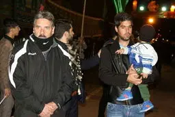 سرمربی پرتغالی تراکتور در مراسم عزاداری حسینی/عکس