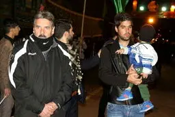سرمربی پرتغالی تراکتور در مراسم عزاداری حسینی/عکس