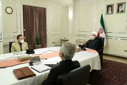 تصاویر جلسه مهم مدیران ستاد مقابله با کرونا