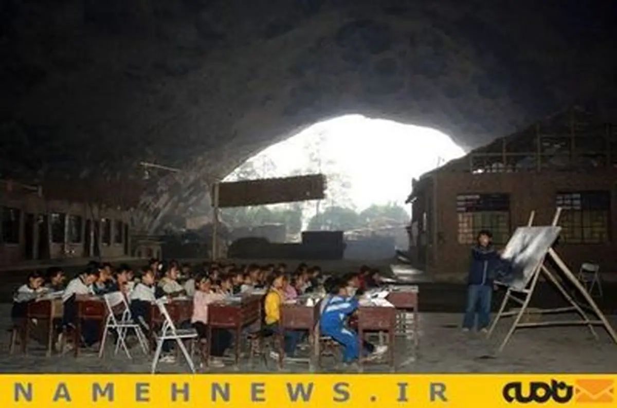 مسیر هولناک کودکان برای رسیدن به مدرسه/ تصاویر