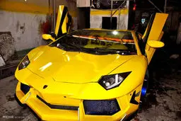 ساخت «لامبورگینی دست‌ساز» در مشهد!/تصاویر