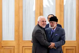 دیدار وزرای خارجه عمان و ایران