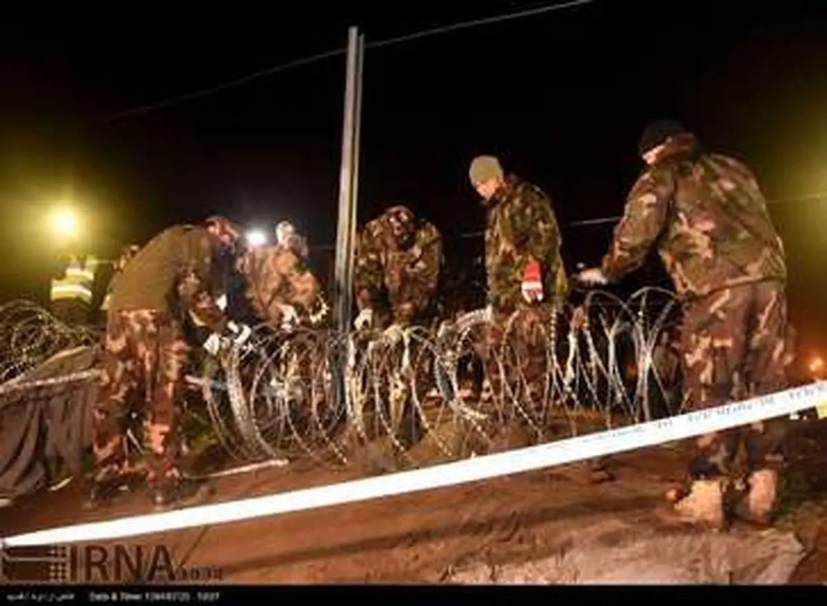 سرگردانی مهاجران بین مرزهای کرواسی، مجارستان و اتریش/تصاویر