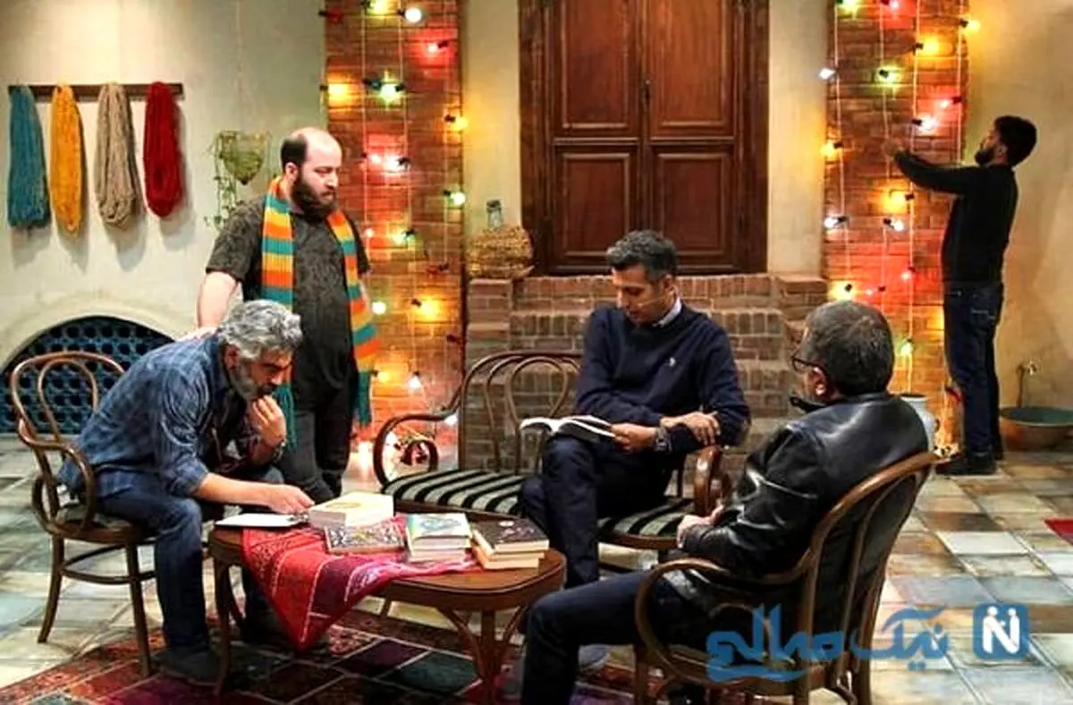 اینستاگرام: سروش صحت و عادل فردوسی پور در قسمت آخر از فصل سوم کتاب باز