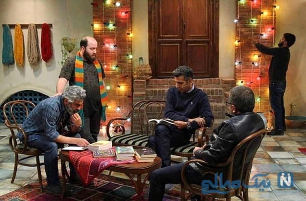 اینستاگرام: سروش صحت و عادل فردوسی پور در قسمت آخر از فصل سوم کتاب باز