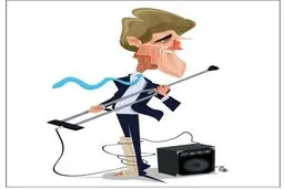 کاریکاتور/ رقص و آواز جان کری!