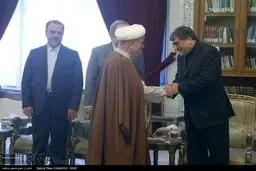 کدامیک از چهره های سیاسی به دیدار نوروزی آیت الله هاشمی رفسنجانی رفتند؟ /گزارش تصویری
