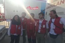 پزشکان آلمانی در حال رفتن به مناطق زلزله زده/عکس