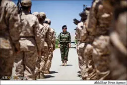 حضور زنان کُرد در نبرد با داعش/تصاویر