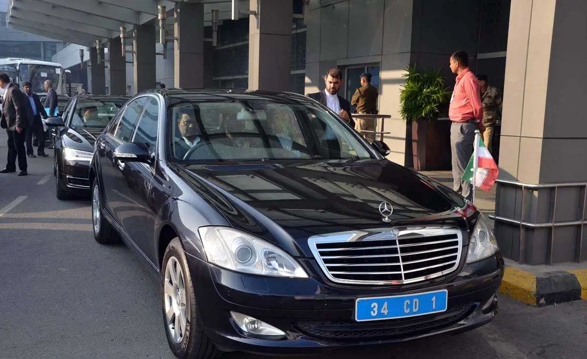 خودرو لوکس ظریف در سفر به هند/عکس