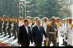 استقبال رسمی جهانگیری از نخست وزیر مجارستان/تصاویر