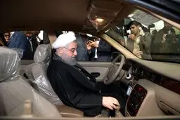 سمند سواری روحانی در سمنان/عکس