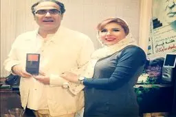 بهزادخداويسي و همسرش/عکس